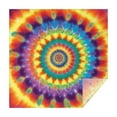 thumbnail image 1 of Colorful Rainbow Tie Dye Spiral Pattern Square Tablecloth,Waterproof Square Table Cover,Wipeable Spillproof Washable Table Cover for Home Kitchen Party Decor 60"x60"(152x152cm), 1 of 6