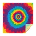 thumbnail image 1 of Colorful Rainbow Tie Dye Spiral Pattern Square Tablecloth,Waterproof Square Table Cover,Wipeable Spillproof Washable Table Cover for Home Kitchen Party Decor 42"X42"(107x107cm), 1 of 6