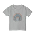 thumbnail image 1 of Colorful Rainbow Toddler Tee - Available in Four Fun Shades, 1 of 2