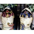 thumbnail image 1 of Colorful Red Blue Fantasy Egg Hatchling Baby Dragon Wyrmling Figurines Set of 2, 1 of 7