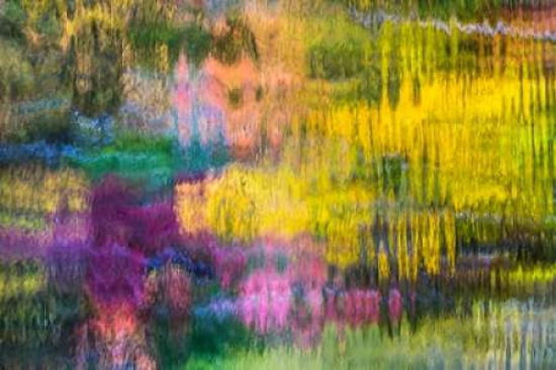 Colorful Reflections V Canvas Art - Kathy Mahan (24 x 36)