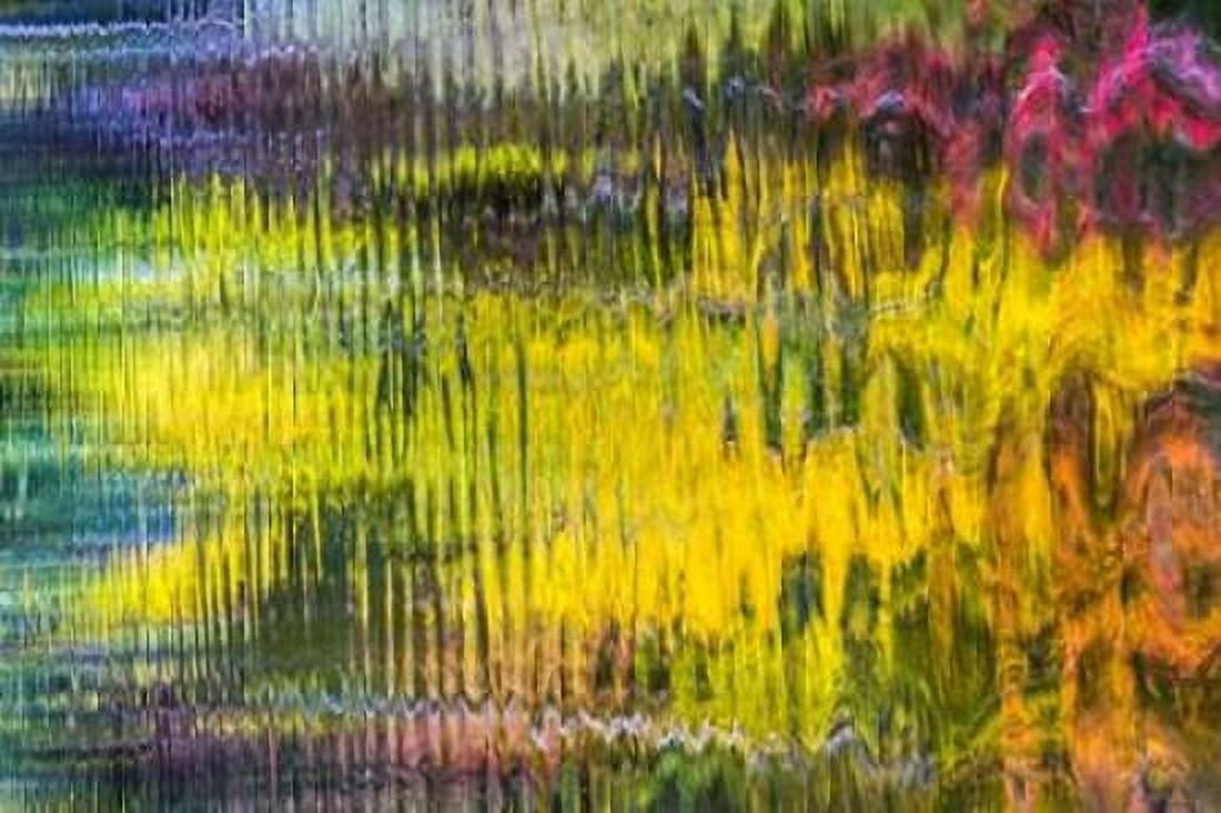 Colorful Reflections VI Canvas Art - Kathy Mahan (12 x 18)