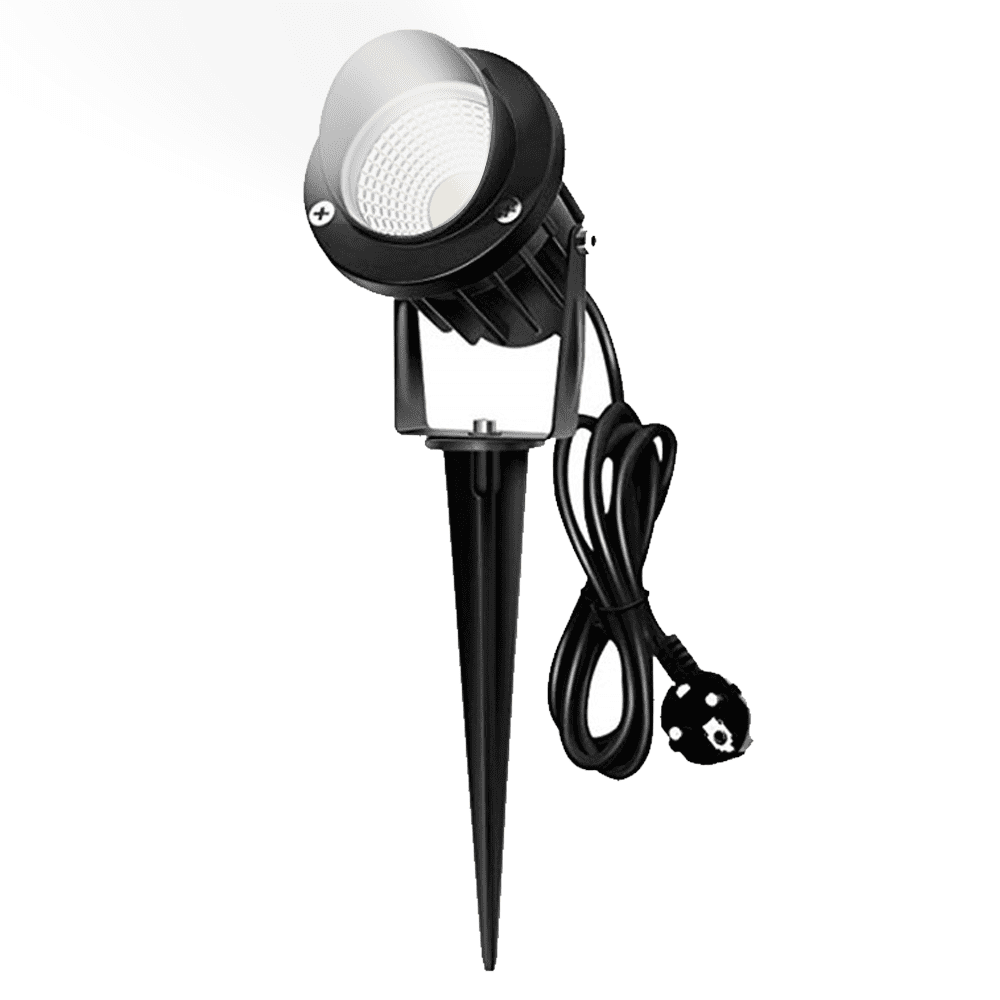 10W RGB ground light colorful remote control flood light landscape spotlight lawn light