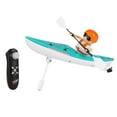 thumbnail image 1 of Colorful Remote-controlled Rowing Kayak Competitive Water Proof Rowing Double Mode Driving Balanced Water Remote-controlled Boats, 1 of 4