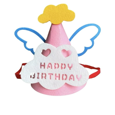 Colorful Reusable Birthday Party Hat with Festive Design, Adjustable & Easy to Maintain for Celebrations and Festive Events