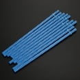 thumbnail image 1 of Colorful Reusable Hard Plastic Stripe Drinking Straws Party Decoration, 1 of 5