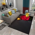 thumbnail image 1 of Colorful Rose Carpet Romantic Flower Mat Area Rugs Home r for Bathroom Entrance Non-Slip Floor Mat Living Room Bedroom Rugs, 1 of 6