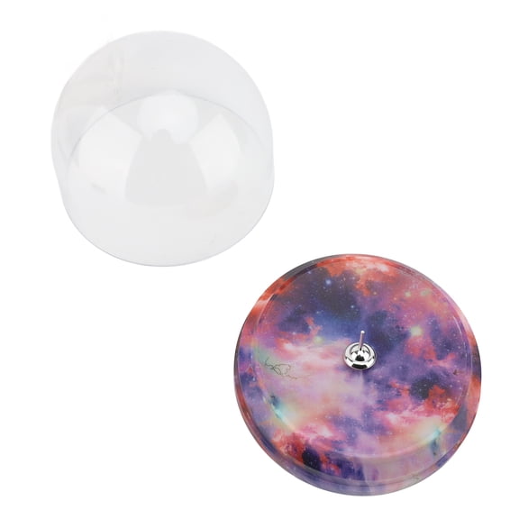 Colorful Rotating Gyro Toy Electronic Perpetual Motion Top for Home Office Desktop Decoration Stress Relief Kinetic Gadget 5.91 x 4.72 Inches / 15 x 12 cm Colorful Base Kinetic Sculpture Gift