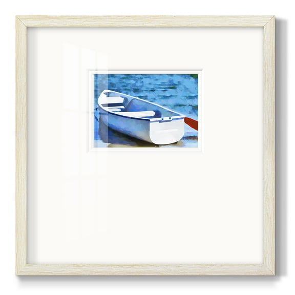Colorful Rowboat IIPremium Framed Print