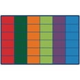 thumbnail image 1 of Colorful Rows Seating Rug, 1 of 1