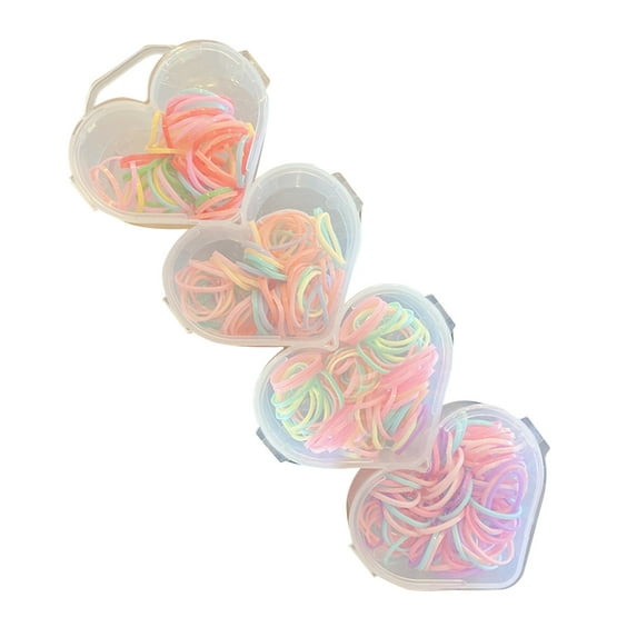Colorful Rubber Hair Rope for Girls for Children 320 Disposable Ties Macaron Style Hair Bands Accessories for Baby Girls Ideal for Play and Parties 320PCS