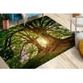 thumbnail image 1 of Colorful Rug, Tree Rug, Cool Rugs, Nature Landscape Rug, Personalized Rug, Forest Landscape Rug, Farmhouse Decor Rugs, Pattern Rugs, 2.6'x9.2' - 80x280 cm, 1 of 8