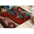 thumbnail image 1 of Colorful Rugs, Floor Rugs, Stair Rug, Animal Rug, Door Mat Rug, Blue Rugs, Corridor Rugs, Wedding Rug, Octopus Rugs, Salon Rugs, Home Decor, 2.6'x5' - 80x150 cm, 1 of 9