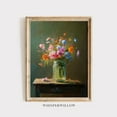 thumbnail image 1 of Colorful Rustic Wildflower Bouquet,, Country Farmhouse Floral Art, Elegant Botanical, Vibrant Nature Home Decor, 24x36 UNFRAMED, 1 of 3