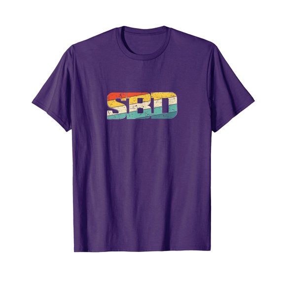 Colorful SBD Graphic Powerlifting T-Shirt for Squat, Bench, and Deadlift Training