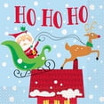 thumbnail image 1 of Colorful Santa 8 Ct Paper Luncheon Napkins, 1 of 1