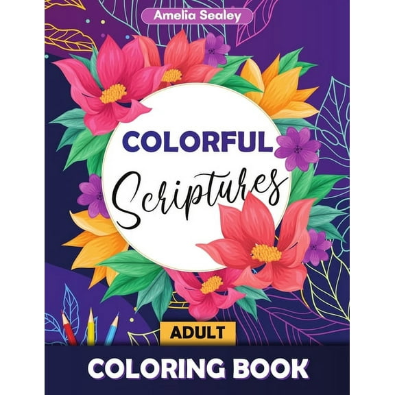 Bible Verse Adult Coloring Book: Psalm Coloring Book for Adults, (Paperback)