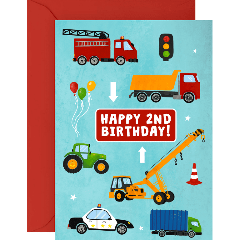 Kids 2nd Truck Themed Birthday Excavator Shirt Age 2 Yr Old Kids 2nd Truck Themed Birthday Excavator Shirt Age 2 Yr Old