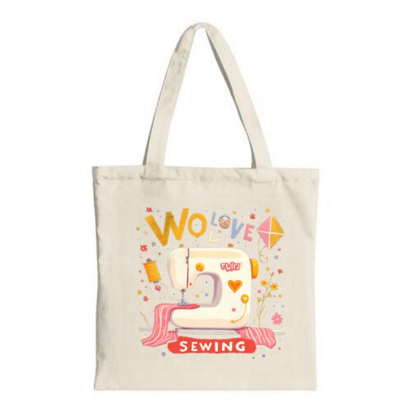 Colorful Tote Bag - Canvas Multifunctional Reusable Shopping Bag with Prehistoric Design Perfect for Parties Travel & Shopping