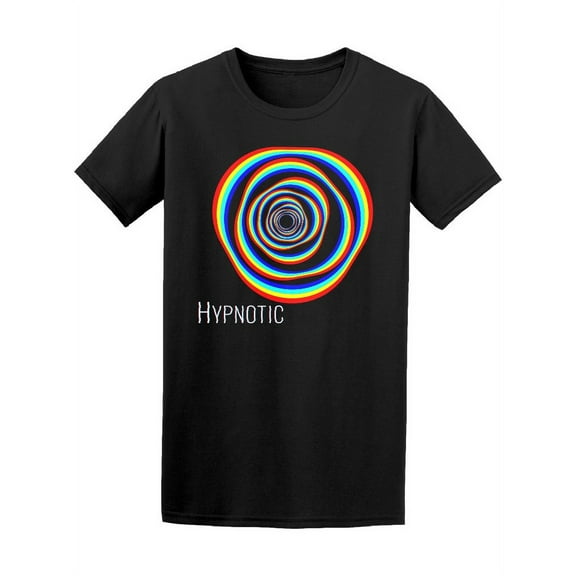 Colorful Shape Hypnotic T-Shirt Men -Image by Shutterstock, Male Small