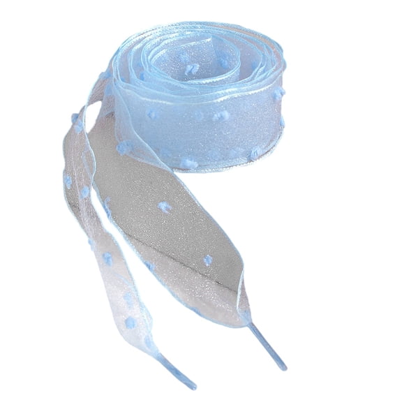 Colorful Sheer Lace Shoelace 100cm/120cm Long Trainers Shoe Lace for Women Kids Sheer Shoelaces