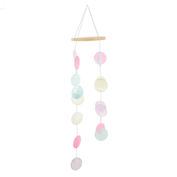 Sea Chimes Outdoor Colorful Shell Wind Patio Sympathy Gift Seaside