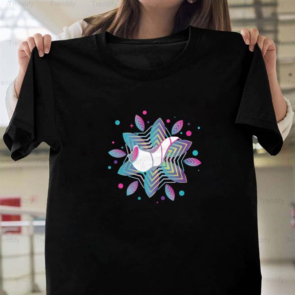 Colorful Shofar With Patterns Funny Jewish Holiday Graphic Unisex T-Shirt, up to size 5XL