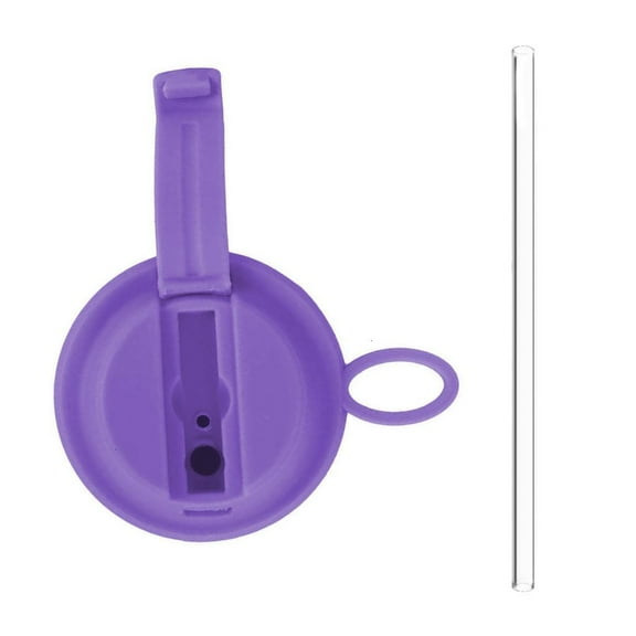 Colorful Silicone Sodas Can Lid and Straw for Canned Beverages Beer and Juice