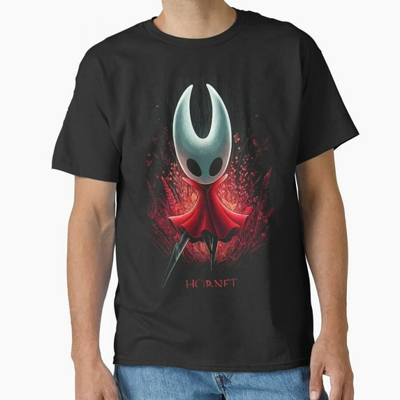 Colorful Silksong Hornet Inspired Fantasy Game Graphic Design Unisex T-Shirt, up to size 5XL