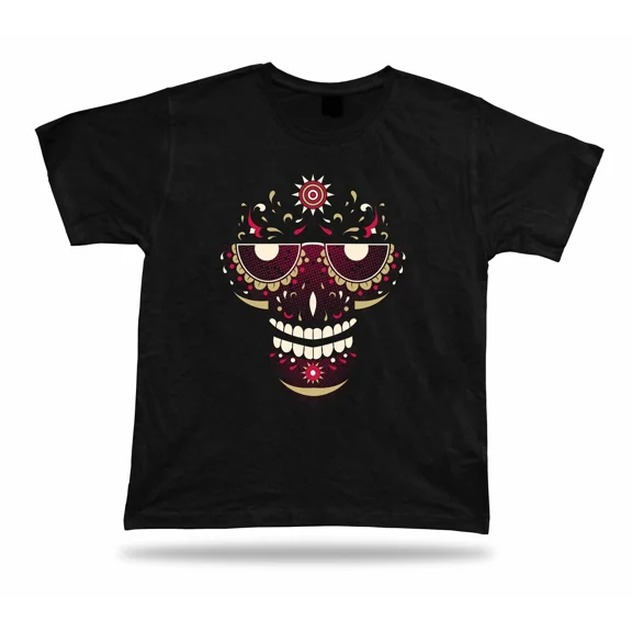 Colorful Skeleton Festival Symbolism awesome tshirt modern design gift apparel