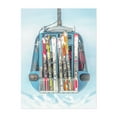 thumbnail image 1 of Colorful Ski Lift - Photography Winter Skiing Snow Mountain Gondola Unframed Wall Art Print 24 x 30 inches, 1 of 4