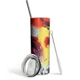 thumbnail image 1 of Colorful Skinny Tumbler 20oz - Double Wall Vacuum Coffee- Insulated Travel Coffee Mug, 1 of 7