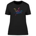 thumbnail image 1 of Colorful Snakes Doodles T-Shirt Women -Image by Shutterstock, Female Medium, 1 of 2