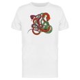 thumbnail image 1 of Colorful Snakes Reptiles Tee Men's -Image by Shutterstock, 1 of 2