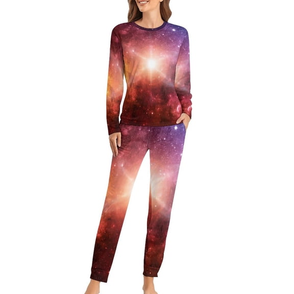 Colorful Snakeskin Pajamas Shiny Blue Print Warm Pajama Set Female 2 Pieces Room Oversized Graphic Nightwear Birthday Gift