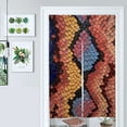 thumbnail image 1 of Colorful Snakeskin Patterned Texture Door Curtain Nordic Living Room DoorCurtain Porch Partition Curtain Kitchen Rative Half Curtain, 1 of 4