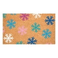 thumbnail image 1 of Colorful Snowflake Doormat 17" x 29", 1 of 7
