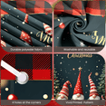 thumbnail image 1 of Colorful Snowman Banner Cheerful Christmas Decorations Fun Party Backdrop Family Gathering Holiday Event, 1 of 9