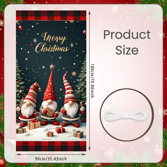 Colorful Snowman Banner Cheerful Christmas Decorations Fun Party Backdrop Family Gathering Holiday Event