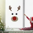 thumbnail image 1 of Colorful Snowman and Deer Non-Woven Christmas Window and Wall Decoration Sticker Set for Home Holiday Decor, 1 of 6