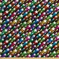 thumbnail image 1 of Ambesonne Colorful Fabric by the Yard Upholstery, Stars Disco, 2 Yards, Multicolor, 1 of 4
