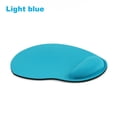 thumbnail image 1 of Colorful Soft Comfortable Mice Mat Non Slip Wrist Support Mouse Pad LIGHT BLUE, 1 of 8