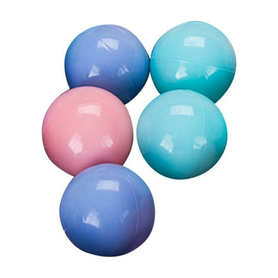 Colorful Soft Plastic Play Balls for Kids Perfect for Ball Pits, Playgrounds, and Parties Set of 25 Balls