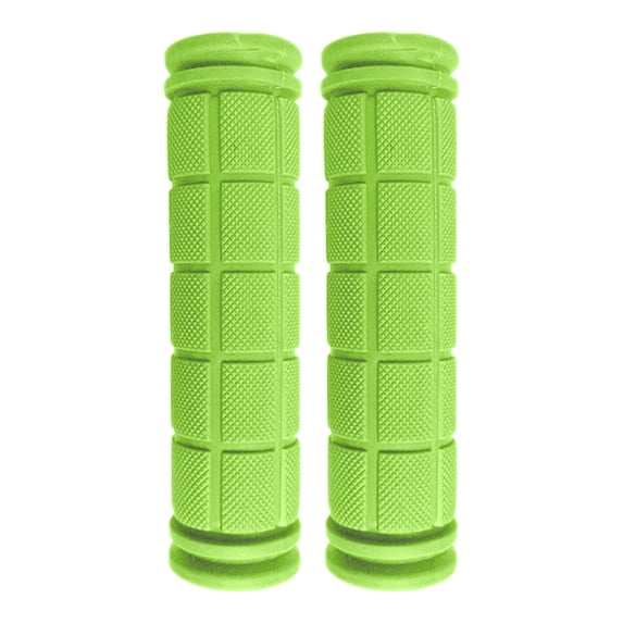 Colorful Soft Rubber Handlebar Covers - 4.72 x 0.87 Inch Bicycle Grips Accessories, 2-Pack for Mountain Bikes, Folding Bikes, and More, Non-Slip Design for Enhanced Comfort and Grip