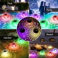 thumbnail image 1 of Colorful Solar Floating Pool Light, LED Pool Light with RGB Color Changing Waterproof Solar Pool Light for Night Pool, Floating or Hanging LED Glowing Pool Ball Light - (2 Pack), 1 of 9