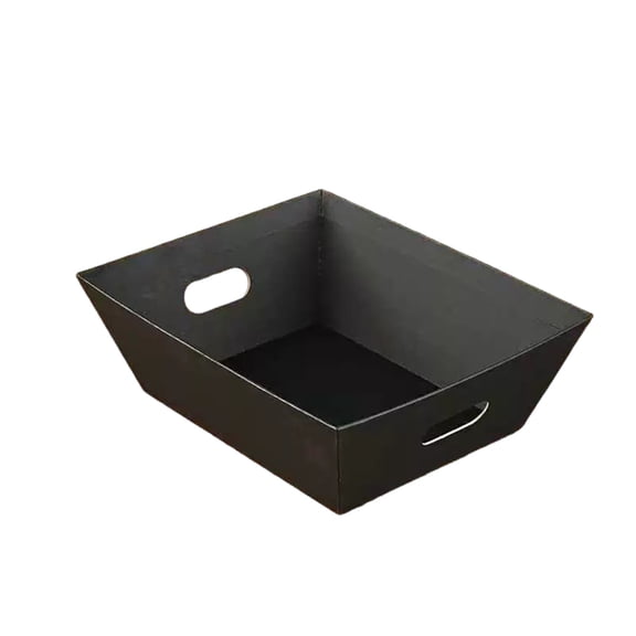 Colorful Solid Snack Storage Container, Grayboard Material for Kitchen Counter, Stackable for Chips and Treats, Home Food Organizer, B Color 25cm