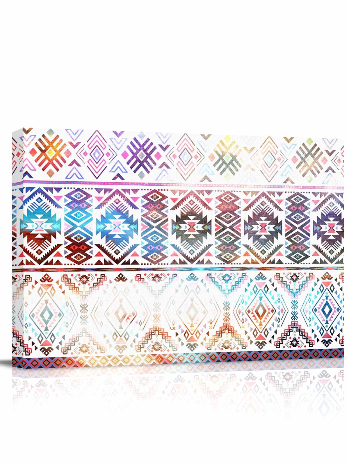 Colorful Southwestern Wall Art for Living Room,Canvas Picture Wall ...