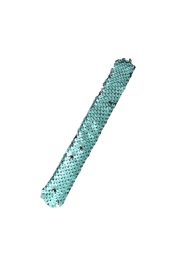 Colorful Sparkling Mermaid Slap Bracelet Wrist Band Hand Accessory Ornament