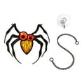 thumbnail image 1 of Colorful Spider Stained Glass Suncatcher Hanging for Window, Art Pendants Bats Halloween Decorations, 1 of 8