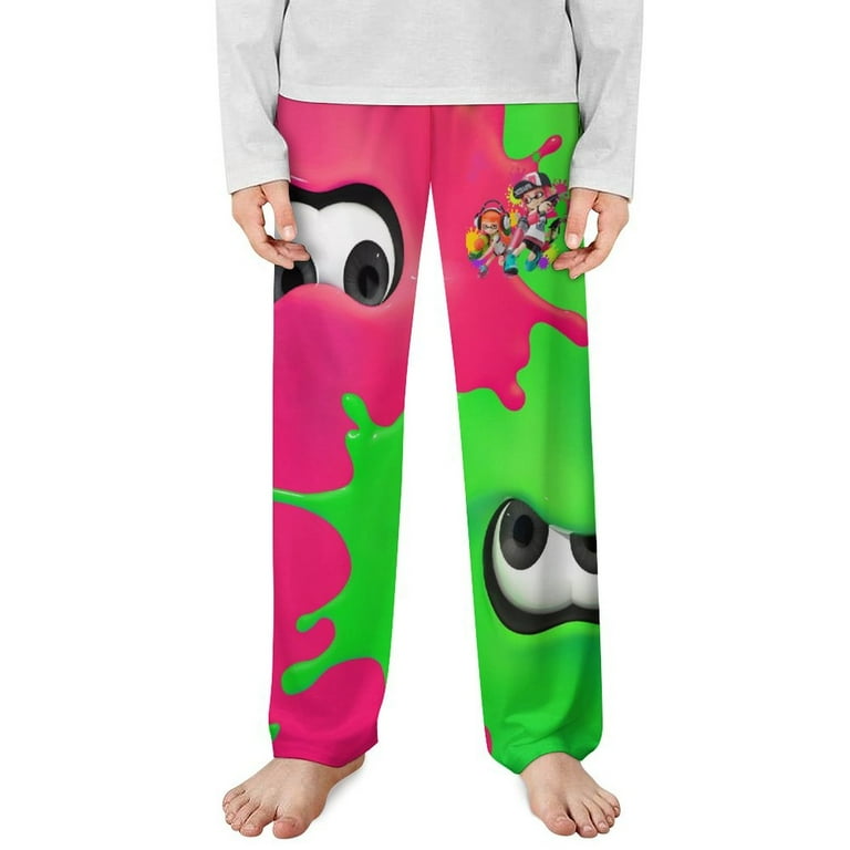 Colorful Splatoon Children's Pajamas Cozy Lounge Straight